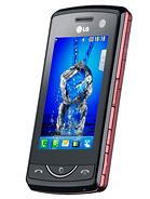 Best available price of LG KB775 Scarlet in Yx